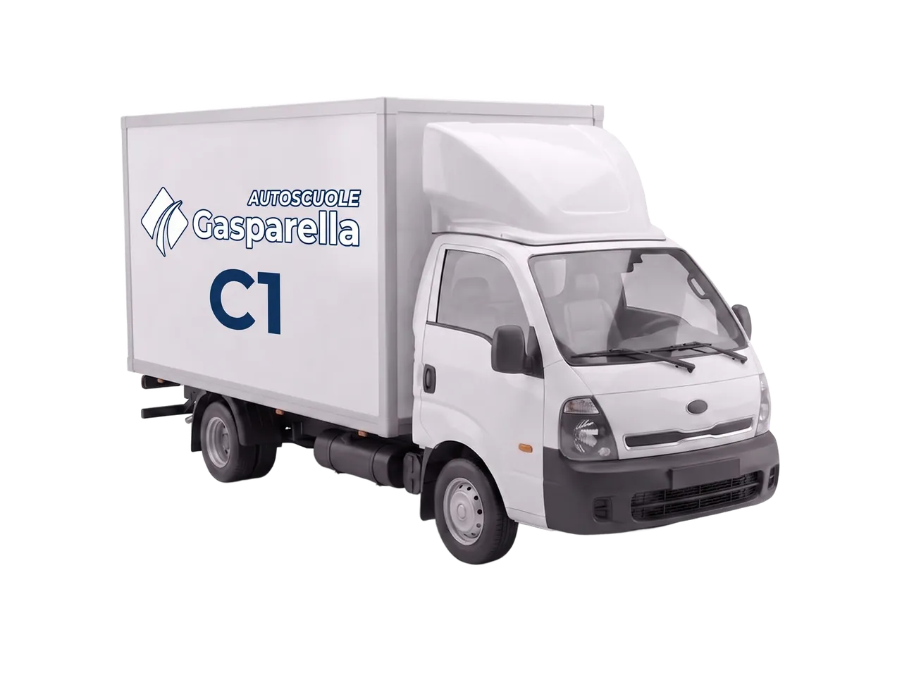 Camion Patente C1 con logo Autoscuole Gasparella