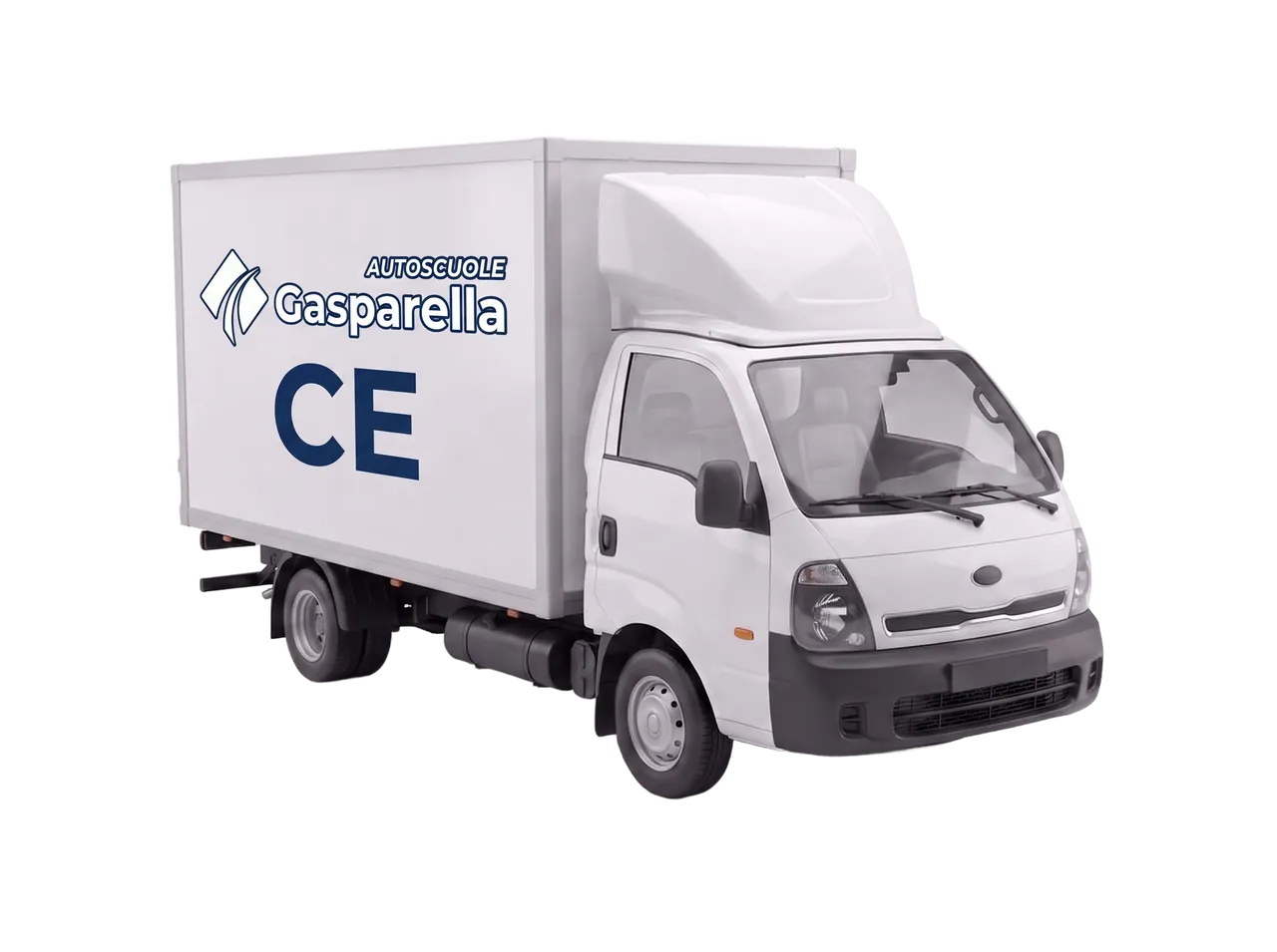 Camion Patente CE con logo Autoscuole Gasparella
